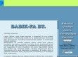 Babik-Fa Bt. - http://www.babikfa.fw.hu