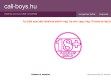 Call-boys.hu-férfi szexpartner - http://www.call-boys.hu/