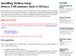 Installing Debian Sarge
from a USB memory stick (USB key) - http://d-i.pascal.at/