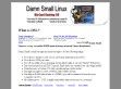 Damn small linux - http://www.damnsmalllinux.org/