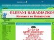 ELEFÁNI WEBÁRUHÁZ - http://www.elefani.eu