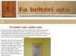 Beltéri faajtók - http://www.fabelteriajto.eu/