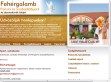 Megnyílt az Álomesküvők faluja! - http://www.fehergalambpanzio.hu
