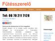 Fűtés és vízvezeték szerelés - http://futesszerelo.dugulaselharitas.net
