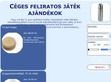 Játék reklámajándék - http://jatek.reklamajandek.com/