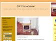 Épített kandallók - http://www.kandallok.hupont.hu