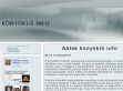 Ablak könyöklő, könyöklők - http://www.konyoklo.info/
