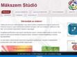 Weblap készítés, karbantartás - Mákszem Stúdió - http://makszemstudio.hu/weboldal