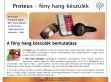 Proteus fény hang készülék - http://proteus.nrcode.com/