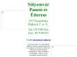 Sólyomvár panzió és étterem - http://www.solyomvar.hu/