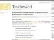 Testbeszéd blog - http://testbeszed.blog.hu/