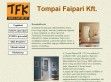 Tompai Faipar - http://www.tompafa.hu