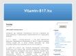 Vitamin b17 - http://vitamin-b17.hu/